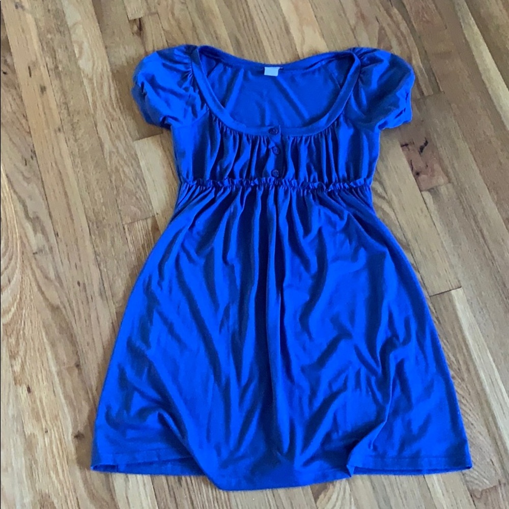 Blue dress